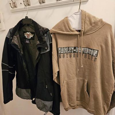 Harley Davidson Hoodie, Golf Shirt and Jackets Size M (FC-DW)