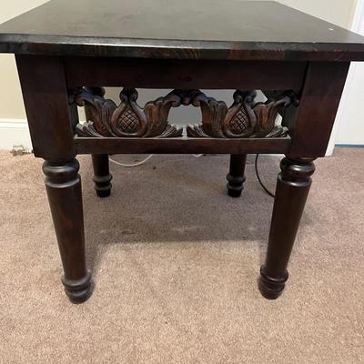 Pier One Wooden Side Table (PS-MG)