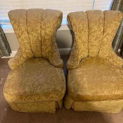 Pair of Upholstered Chairs (PS-MG)