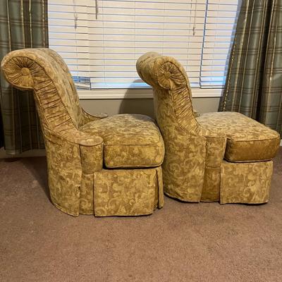 Pair of Upholstered Chairs (PS-MG)