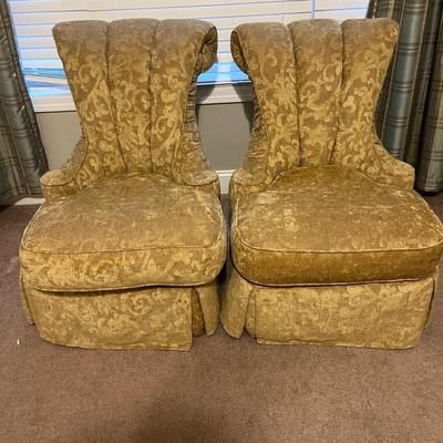 Pair of Upholstered Chairs (PS-MG)