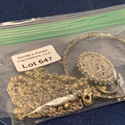 Estate Jewelry Lot