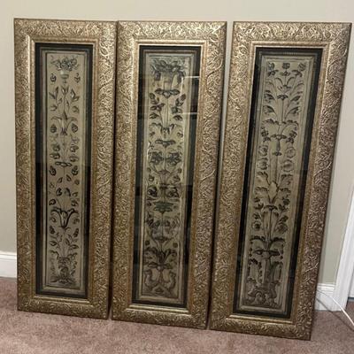 Arabesque Panel Trio by Lombardo (PS-MG)