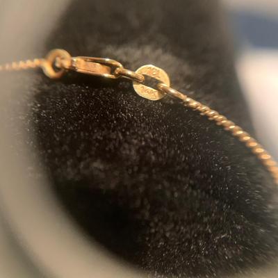 24â€ Italy 14k Necklace - 5 Grams