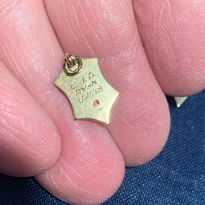 2 Antique 1918 Fraternity Pins