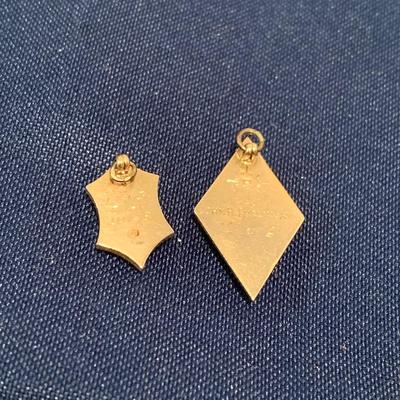 2 Antique 1918 Fraternity Pins