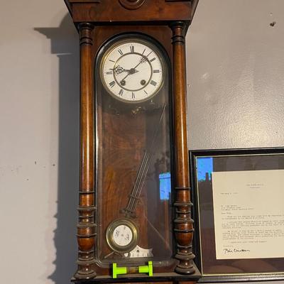 Antique wall clock