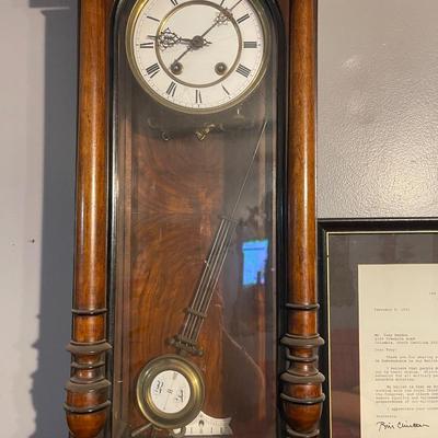 Antique wall clock