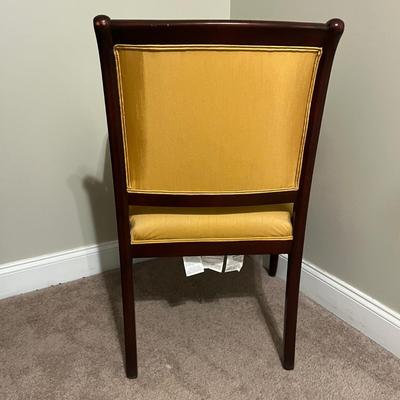 Wooden Framed Chair With Padded & Upholstered Seat & Back (PS-MG)