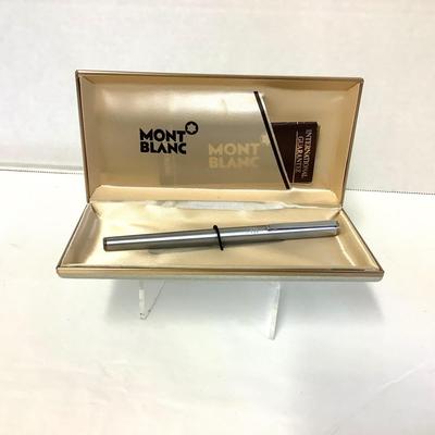 1101 Montblanc Quick Sign Pen Complete with Case & Warranty