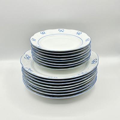 VISTA ALEGRE ~ Ruban Blue ~ 3 Piece Service For 8 ~ *Read Details