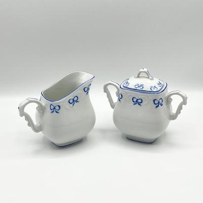 VISTA ALEGRE ~ Ruban Blue ~ 3 Piece Service For 8 ~ *Read Details