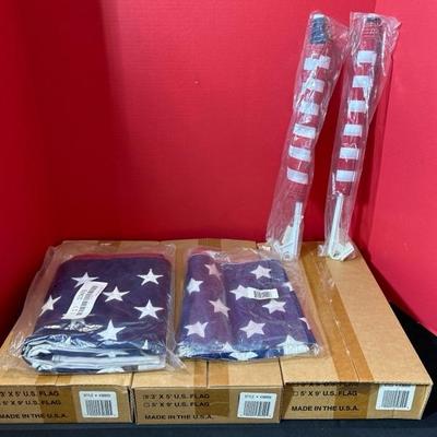Lot 722 flags