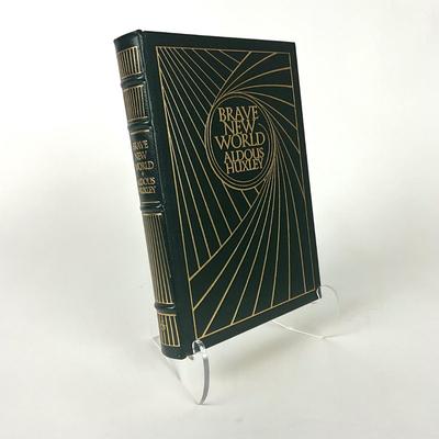 124 "Brave New World" by ALDOUS HUXLEY. 1978; The Easton Press "Collector's Edition"