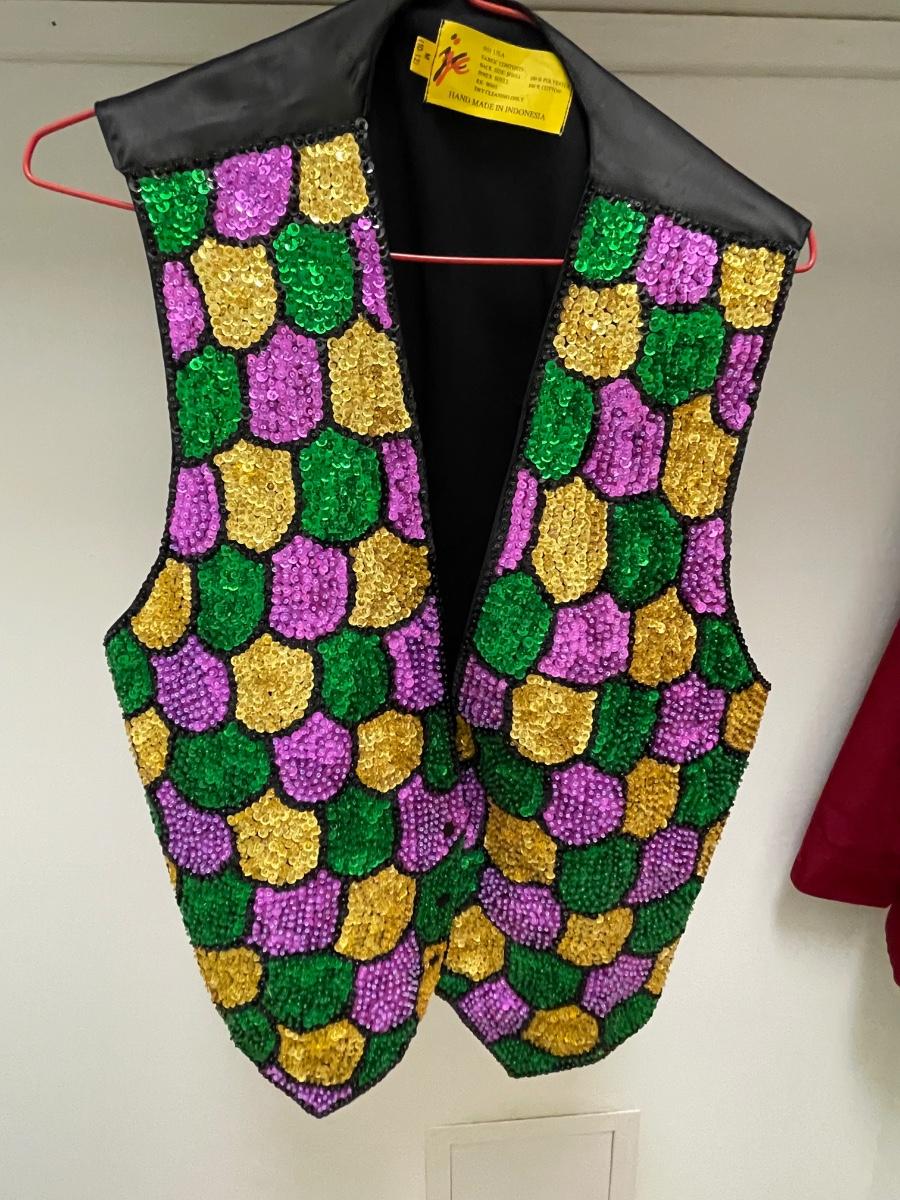 mardi gras vest amazon