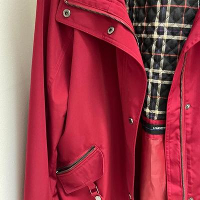 Women's London Fog Insulated Jacket Size Large