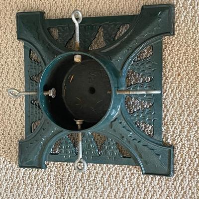 Vintage Cast Iron Christmas Tree Stand