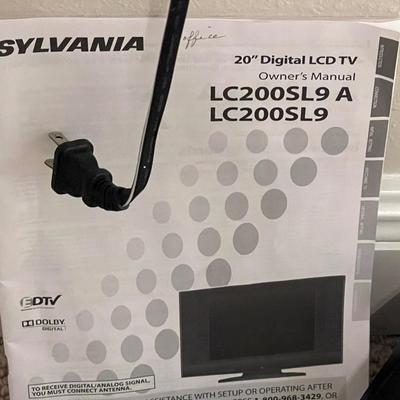 Sylvania LC200SL9 20" LCD TV