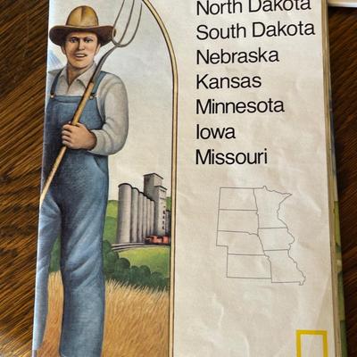 National Geographic Close-Up USA Map