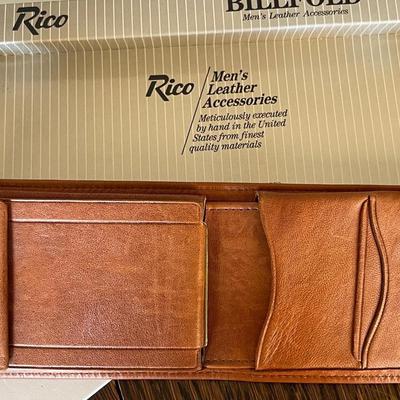 Rico Industries Laser Engraved "Fish" Leather Wallet