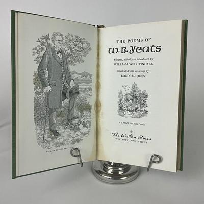 127 "The Poems of W.B. Yeats" by WILLIAM BUTLER YEATS. 1976; The Easton Press "Limited Edition"