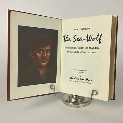 128 "The Sea-Wolf" by JACK LONDON. 1979; The Easton Press "Collector's Edition"