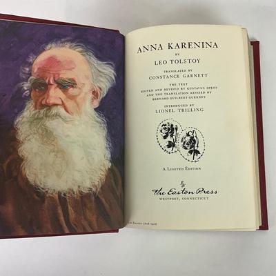129 "Anna Karenina' by LEO TOLSTOY. 1975; The Easton Press "Limited Edition"