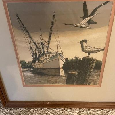 Perfect Shrimp Boat Picture