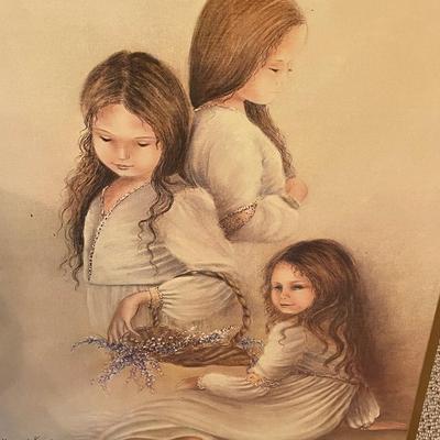 Signed Margaret Kane Artwork