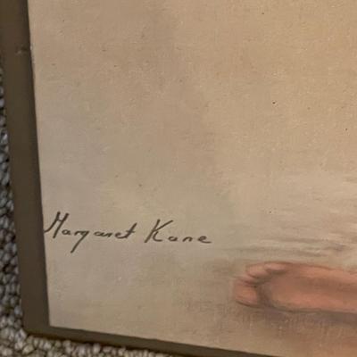 Signed Margaret Kane Artwork