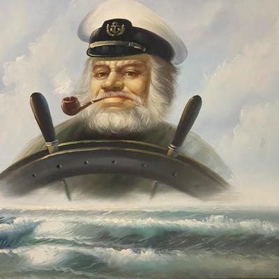 Signed Scott Myers Sea Captain Picture