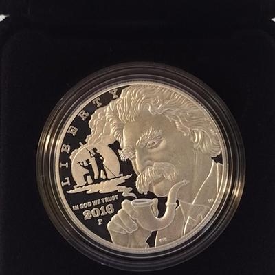 2016 P U.S. Mint Mark Twain Commemorative $1 Coin (#137)