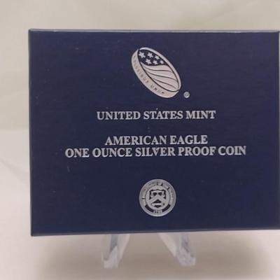 2018 U.S. Mint American Silver Eagle Proof $1 Coin (#142)