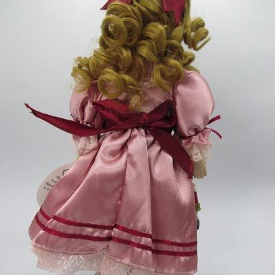 San Francisco Music Box Company Musical Porcelain Doll Collection Clara Doll
