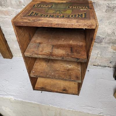 Old apple crate