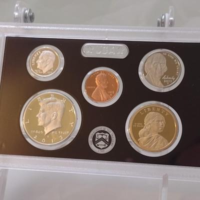 2013 U.S. Mint Silver Proof Coin Set (#160)