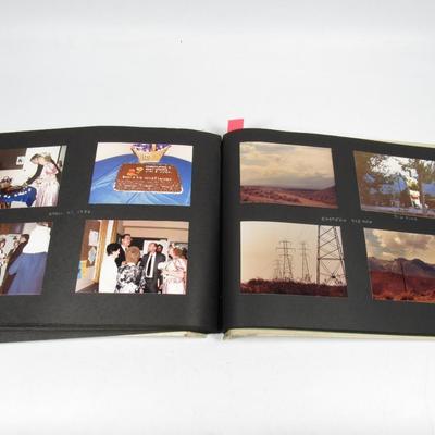Vintage Archival Filled Family Photo Album Book from the 40's - 80's