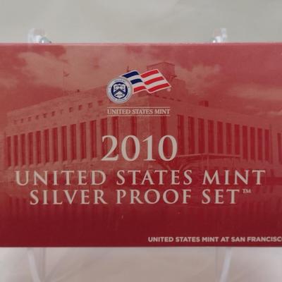 2010 U.S. Mint Silver Proof Coin Set (#162)