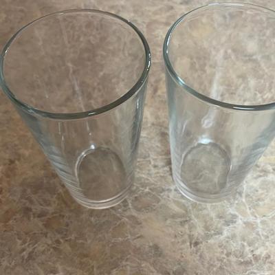 Set of Two Very Heavy Water Glasses