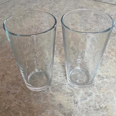 Set of Two Very Heavy Water Glasses