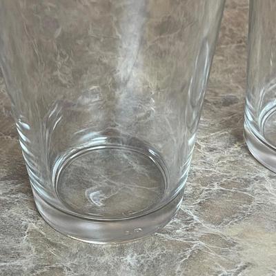 Set of Two Very Heavy Water Glasses
