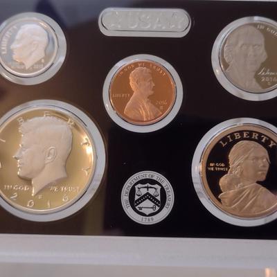 2016 U.S. Mint Silver Proof Coin Set (#169)