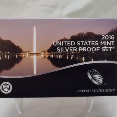 2016 U.S. Mint Silver Proof Coin Set (#169)