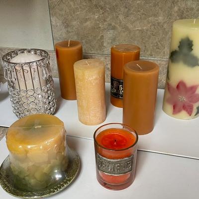 Large Candle Lot