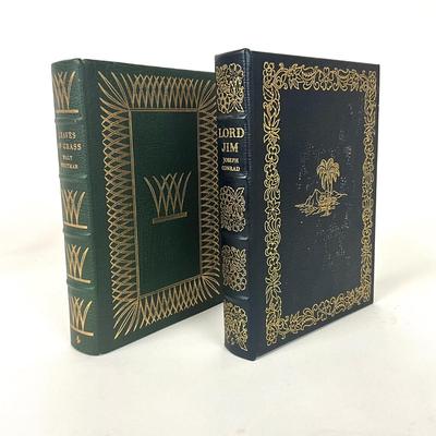 134 "Leaves of Grass" by WALT WHITMAN. 1977; "Limit Edition" & "Lord Jim" by JOSEPH CONRAD. 1977;...