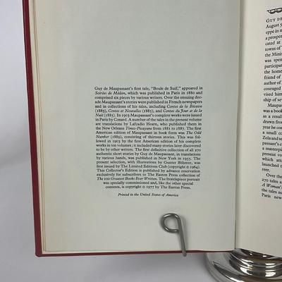 135 "The Tales Of Guy De Maupassant" by GUY DE MAUPASSANT. 1977; "Collector's Edition" & "A Portrait Of...