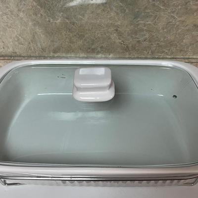 Rectangular Bake and Serve Chafing Warmer Set