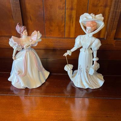 Two Lenox Collectible Fashion Figurines