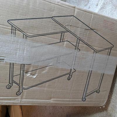 NIB VivoHome Rotating Sofa Side Table