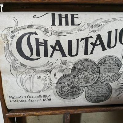 Incredible Find-The Chautauqua Industrial Art Desk 1900s with Lesson Book!